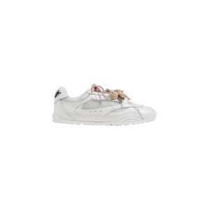 PINKO White Leather Women's Sneakers
